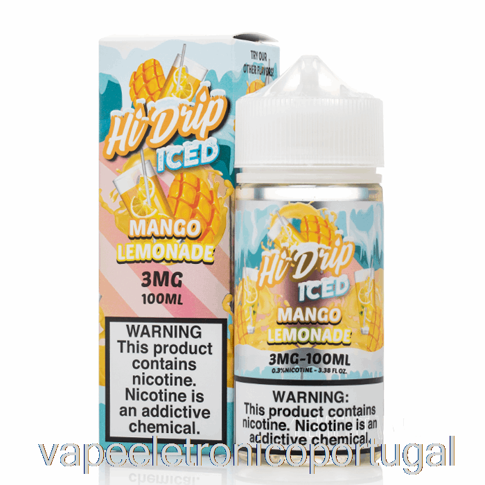 Limonada De Manga Gelada Vape Eletrônico - E-líquidos Hi-drip - 100ml 0mg